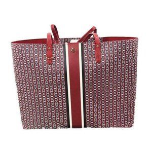 Tory Burch Gemini Link Coated Canvas Tote